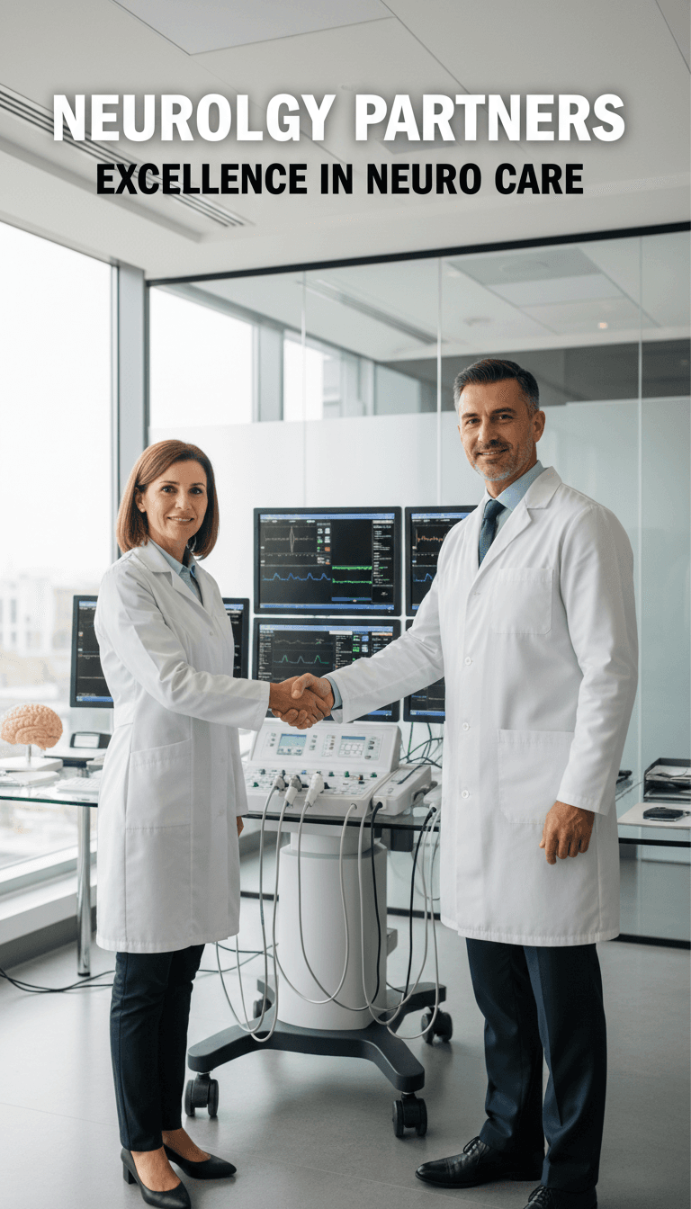 Cabinet de consultation avec équipement EMG moderne et professionnel